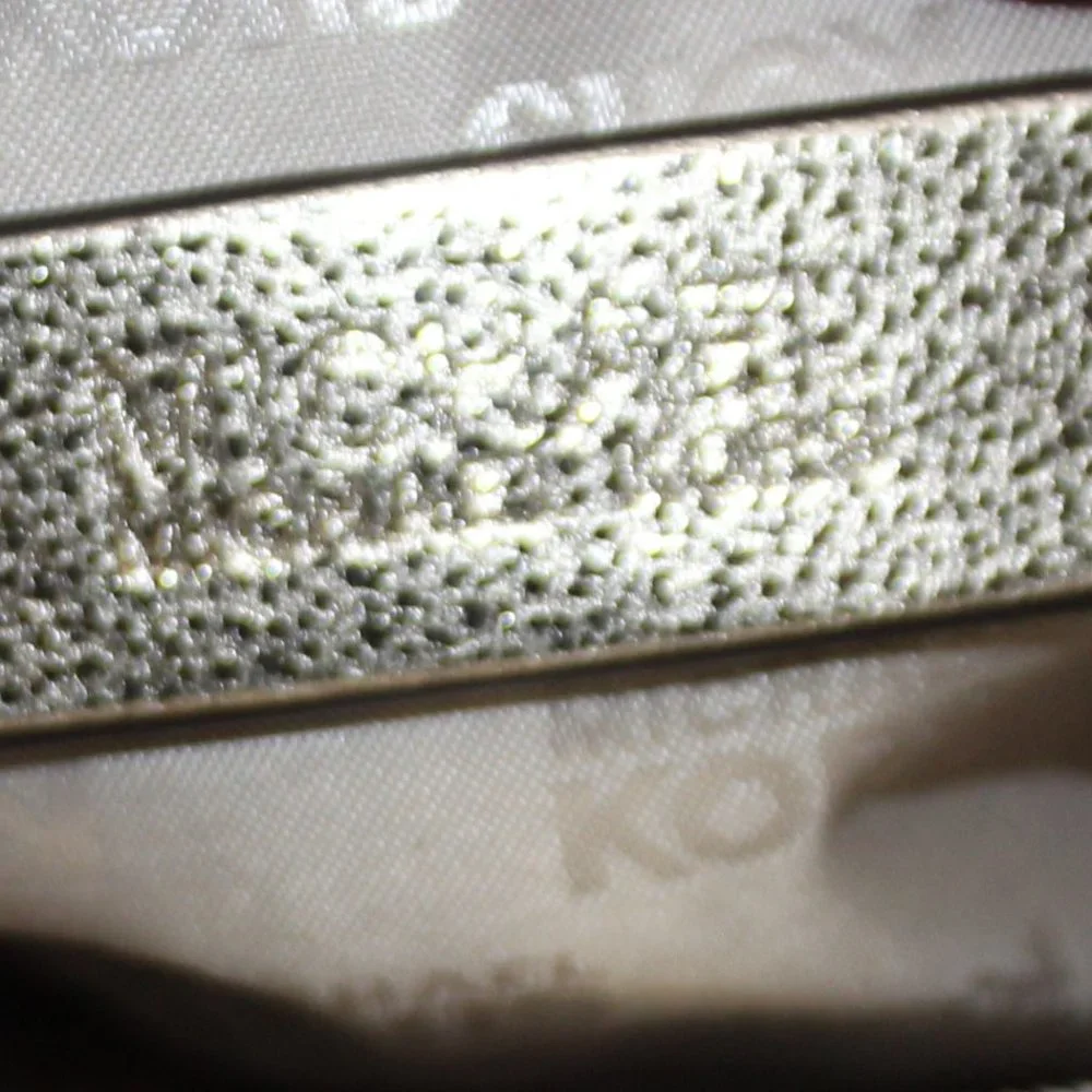 NWOT Michael Kors Gold Leather Shoulder Bag with Chain Strap - Picture 12 of 16